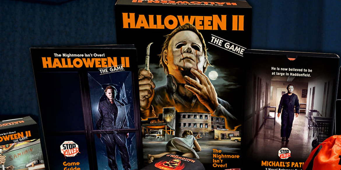Halloween II The Game Michael Myers Board Game